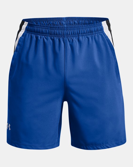 Men's UA Launch SW 7'' Shorts, Blue, pdpMainDesktop image number 6